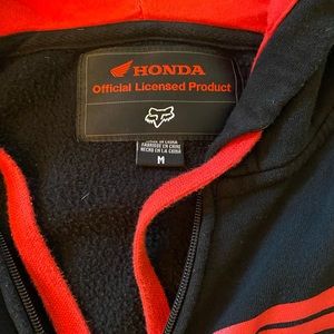Foxtrot Honda sweatshirt jacket